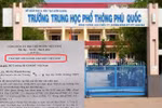 Phụ huynh xúc phạm nhà trường nói gì trong tâm thư gửi Bộ trưởng?