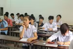 Buổi làm thủ tục dự thi, nhiều thí sinh nhầm lẫn