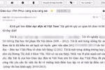 Người thứ 3 tố cáo Sở GD Vĩnh Phúc: Càng sửa càng sai!