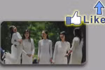 Vừa chơi Facebook, vừa thi và bình chọn Nữ sinh trong mơ