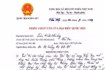 Đại biểu Lưu Bình Nhưỡng chất vấn Bộ trưởng Giáo dục việc đại học mở phổ thông