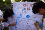 Độc đáo, ôn thi Văn, Sử, Địa, Giáo dục công dân bằng trò chơi Cuộc đua kì thú