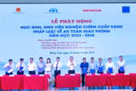 20.000 học sinh, sinh viên tham gia tìm hiểu pháp luật về an toàn giao thông