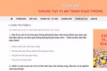 Sở GD&ĐT Hòa Bình phát động cuộc thi "Chung tay vì an toàn giao thông"