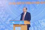 Phó Thủ tướng Trương Hòa Bình dự lễ ra quân Năm an toàn giao thông 2021