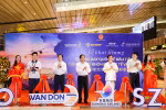 Sân bay Vân Đồn đón chuyến bay quốc tế đầu tiên