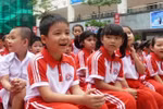 Hơn 2000 HS Tiểu học Dịch Vọng A hào hứng vẽ “Ước mơ của em"