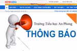 Bộ Giáo dục cần có ý kiến cách chức Hiệu trưởng Trường An Phong để làm gương