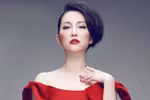 Linh Nga váy đỏ phiêu bồng