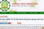 Trường Trung học cơ sở Thanh Xuân có lạm dụng mác "chất lượng cao" để thu tiền?