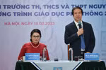Bộ trưởng Bộ GD: CT mới thay đổi lớn, nhưng trong thực hiện không nên cực đoan