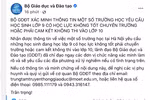 Học sinh lớp 9 học lực không tốt phải cam kết không thi lớp 10, Bộ GD nói gì?