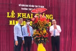 Bí thư Nguyễn Văn Nên dự lễ khai giảng trường có lịch sử lâu đời nhất Việt Nam