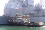 Tận mắt sức mạnh tuần dương hạm USS Lake Champlain của Mỹ ở Đà Nẵng