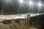 Cầu trăm tỉ ở Hải Phòng mới khánh thành đã sụt toang hố móng