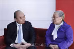 Chủ tịch nước thăm hỏi, chúc mừng năm mới gia đình các cố Chủ tịch nước 