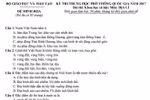 Học sinh phải vận dụng nhiều kỹ năng để giải đề trắc nghiệm môn Địa lý