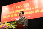 Công bố, trao Quyết định của Chủ tịch nước thăng bậc hàm cấp Tướng CAND