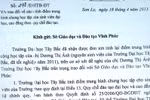 Tính điểm hộ Sở GD&ĐT Vĩnh Phúc