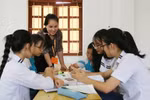 Cô giáo Hương Lan cùng học sinh làm phim hoạt hình về Yên Tử