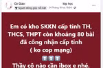 Sáng kiến kinh nghiệm ở đâu ra mà người ta mua - bán nhiều thế?