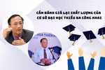 ĐH Kinh tế-Công nghệ Thái Nguyên không công khai: Cần xem xét chất lượng đào tạo