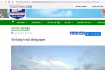 Trang web trường Tiểu học thị trấn Yên Lạc đăng tải thông tin xuyên tạc lịch sử