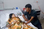 Cô giáo đi 130km đến trường, bị tai nạn mất cánh tay đã được chuyển về gần nhà