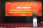 Thế hệ trẻ cần yêu nước bằng trái tim nóng và một cái đầu lạnh