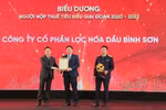 BSR: Đơn vị tiêu biểu nộp thuế giai đoạn 2020-2022