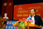 187 suất quà Tết đến với hộ nghèo xã Hiền Lương nhân dịp xuân 2022