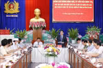 Chủ tịch Quốc hội chúc Tết cán bộ, chiến sĩ Công an tỉnh Cà Mau
