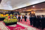 Lễ truy điệu và tiễn đưa đồng chí Lê Văn Thành về nơi an nghỉ cuối cùng