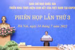 Thủ tướng chủ trì phiên họp lần thứ 3 của BCĐ triển khai các cam kết tại COP26