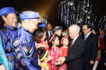 Tổng Bí thư chung vui cùng người dân Thủ đô chào đón Giao thừa
