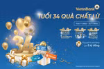 Đón “cơn lốc” ưu đãi nhân dịp sinh nhật tuổi 34 cùng VietinBank