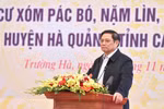 Thủ tướng Phạm Minh Chính: Tất cả dựa vào dân, vì hạnh phúc, ấm no của nhân dân
