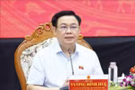 Chủ tịch Quốc hội làm việc với Ban Thường vụ Tỉnh ủy Quảng Nam