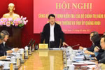 Hội nghị triển khai quyết định kiểm tra đối với BTV Tỉnh ủy Quảng Ninh (*)