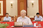 Bộ Chính trị làm việc với 4 Đảng bộ trực thuộc Trung ương