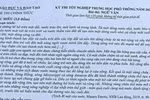 Tôi thấy đề thi Ngữ văn có những câu hỏi vô duyên, không phù hợp với lứa tuổi 18