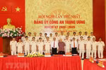 Công bố quyết định của Bộ Chính trị chỉ định nhân sự Đảng ủy Công an Trung ương