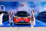 Xuất hiện tại 8WONDER Winter, bộ ba VF 7, VF 8, VF 9 “đốn tim” khách Việt 