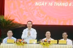 Chủ tịch nước Võ Văn Thưởng làm việc với Tỉnh ủy Ninh Thuận