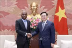 Chủ tịch Quốc hội Vương Đình Huệ tiếp Tổng Giám đốc Tổ chức Lao động quốc tế 