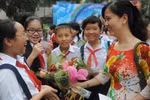 Tôi thấy mình quá may mắn và hạnh phúc khi được nhiều học trò quý mến