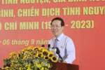 Chủ tịch nước Võ Văn Thưởng gặp gỡ, biểu dương các thế hệ thanh niên tình nguyện