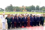 Lãnh đạo Đảng, Nhà nước tưởng nhớ Chủ tịch Hồ Chí Minh