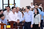 Chủ tịch Quốc hội Trần Thanh Mẫn tiếp xúc cử tri tại Hậu Giang (*)