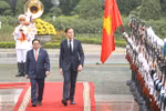 Thủ tướng Phạm Minh Chính chủ trì lễ đón chính thức Thủ tướng Hà Lan Mark Rutte
